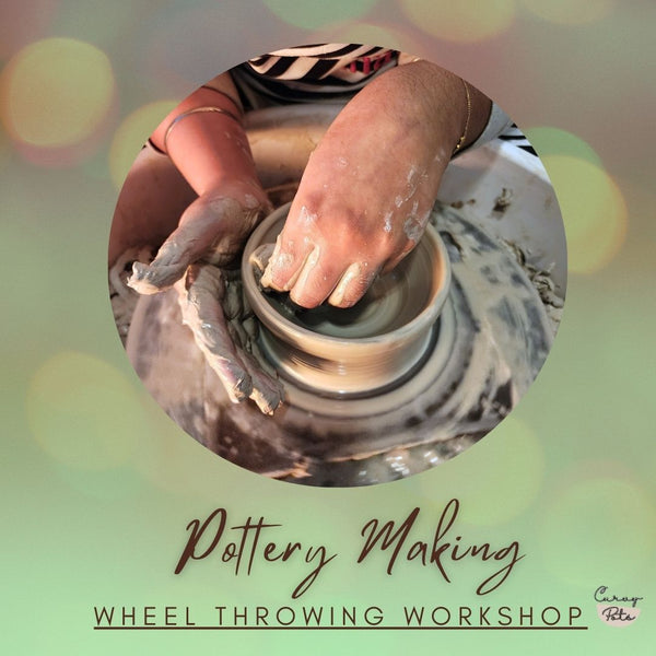 POTTERY WHEEL THROWING FOR TWO (ONE TIME)