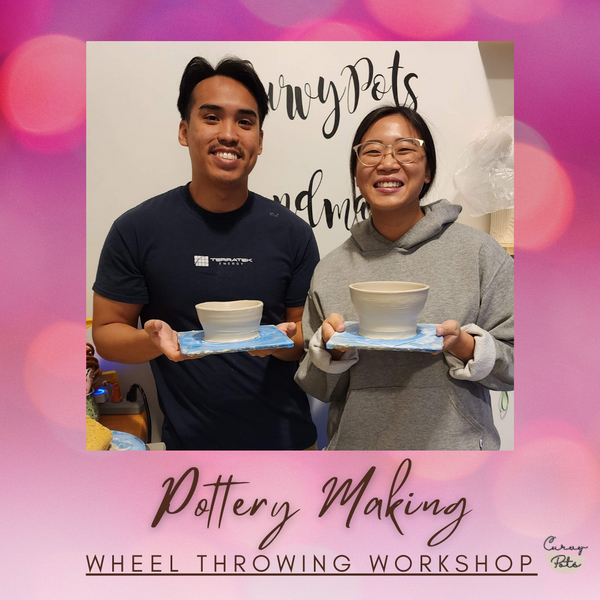 POTTERY WHEEL THROWING FOR TWO (ONE TIME)