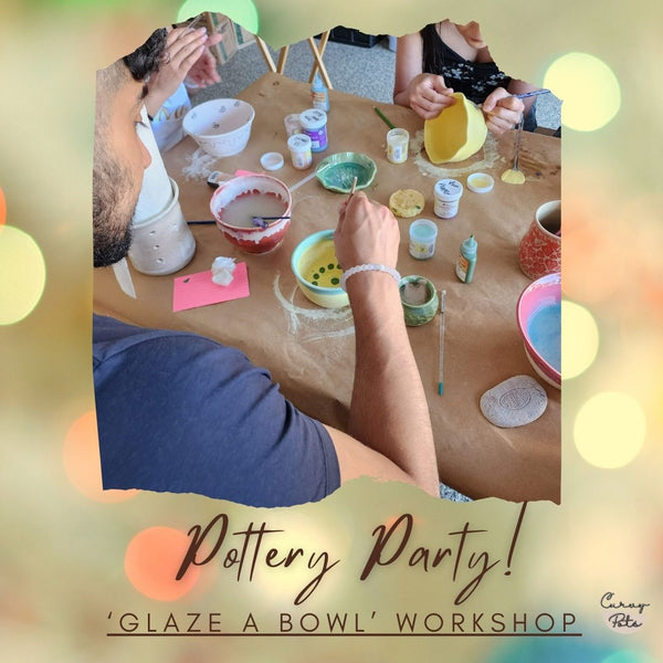 DECORATE YOUR OWN POTTERY (PARTY FOR GROUPS)