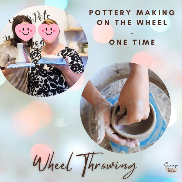 POTTERY WHEEL THROWING FOR TWO (ONE TIME)