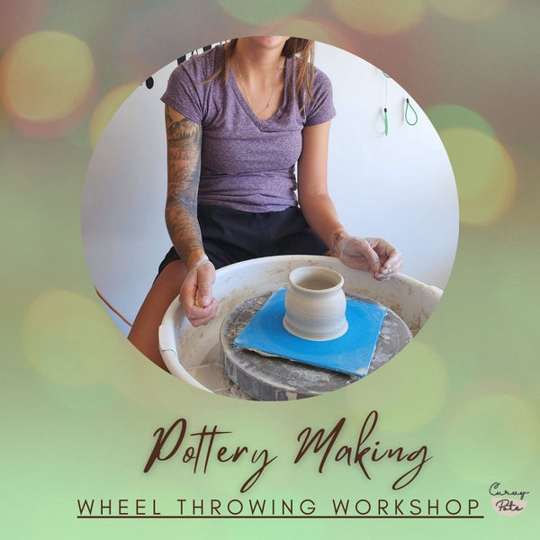 POTTERY WHEEL THROWING (ONE TIME)