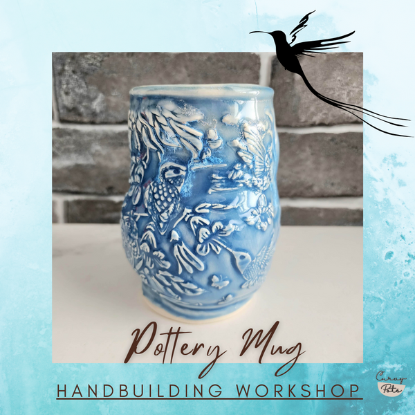 POTTERY MUG MAKING - HAND SCULPT ONLY