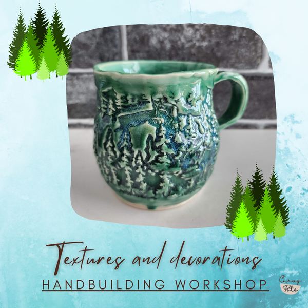 POTTERY MUG MAKING - HAND SCULPT ONLY