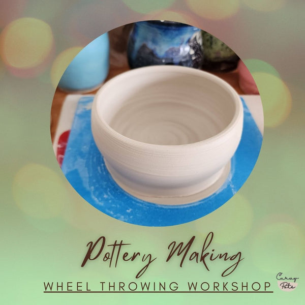 POTTERY WHEEL THROWING (ONE TIME)
